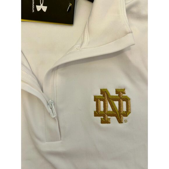 NWT Under Armour Quarter Zip Notre Dame Women's Small - Picture 7 of 7